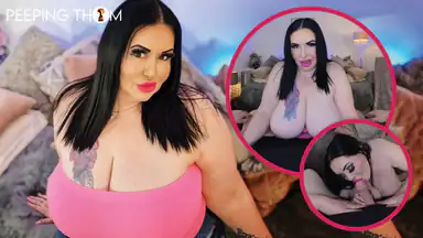 BBW neighbour interrupts study time - Mia MILF