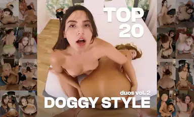 Top 20 Doggy Style Duos Vol 2 VR Compilation by Private Jet