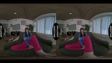 Up Close VR Lexi Luna Teases Her Big Tits and Bare Feet Before Hot POV Hardcore Fuck