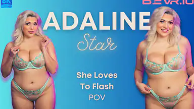 Big Boob Curvy Athletic Adaline Star