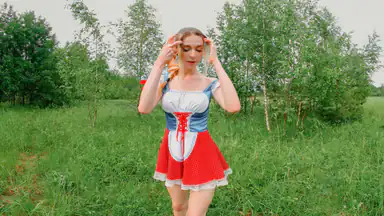 Samantha Rouge in the Open Field
