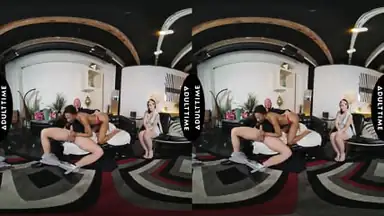 MODERN DAY SINS Olivia Jay Gets Face Fucked For Girlfriend’s Voyeur Viewing Pleasure POV And VR