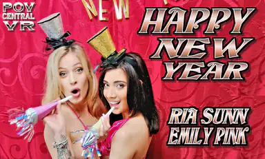 Ria Sunn and Emily Pink Happy New Year