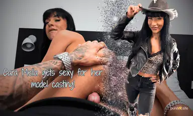 Cara Mellas Hot Model Casting