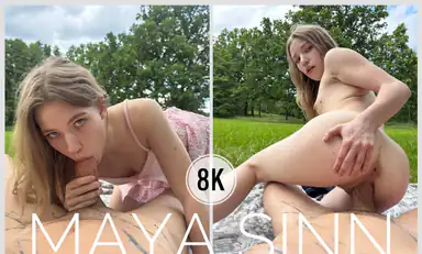 Maya Likes Sex in Nature