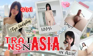 Super Hot Ladyboy Student Is Curious About Porn