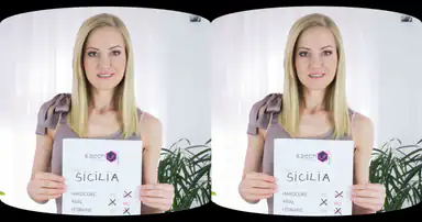 Blond Sicilia in Casting