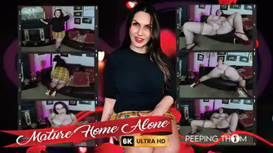 Josephine James - Home Alone With Hot Granny