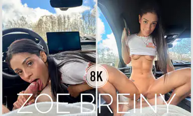 Zoe Enjoys Sex in the Car