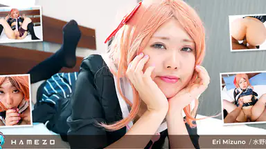 Eri Mizuno Moans Like A Hentai Slut