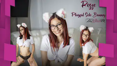 Playful Solo Bunny Rosse