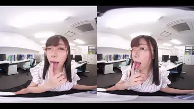 Office VR in House Love Creampie Sex in the Office Secretly During Lunch Break Kisaki Narusawa