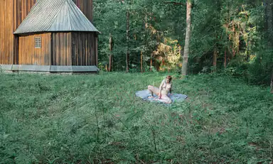 In the Woods Behind the Church