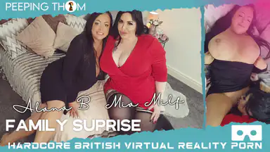 Special Surprise - Huge Tits British BBW Lesbian