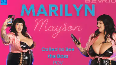 Huge Tit BBW In Charge Marilyn Mayson