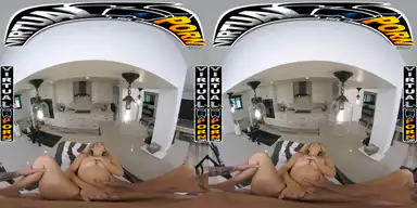 VIRTUAL PORN - You Can’t Resist Your Stepdaughter Mila Monet When She Walks In & Begs For Your Cock
