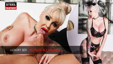 Luxury Sex Blondie Bombshell
