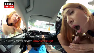 Fucking a Street Escort with Christal Hot