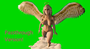 Fuck a Hot Angel Oc As a Spicy Reception in Heaven Passthrough
