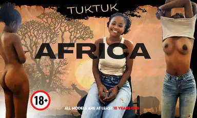 Tuktuk Raw Black 19 Years Old Teenager Gags on Bbc in POV 8K 60fps