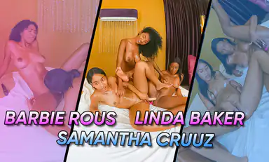 Barbie Rous Samantha Cruuz and Linda Baker Live the Highlights Part 2