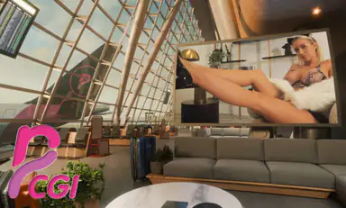 Elegant Vixen Emily Barbie Teasing in High Heels Cgi