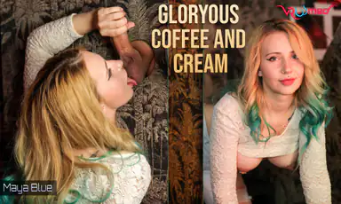 Gloryous Coffee and Cream Maya Blue