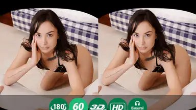 Insatiable Brunette Goes Down