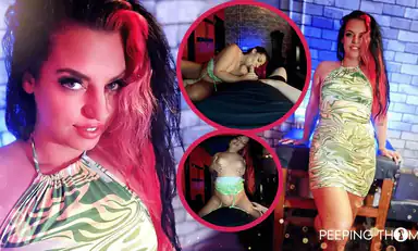 Cheri Pi in the Red Room