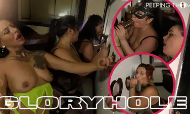 Public Gloryhole Kali Ivy Belle Ebony