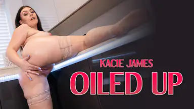 Oiled Up Kacie James