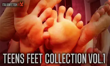 19yo Teens Feet Collection Vol 1