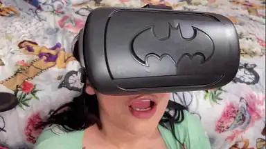 I Surprise Watching Porn with VR Glasses and I Take the Opportunity to Put My Cock in Her