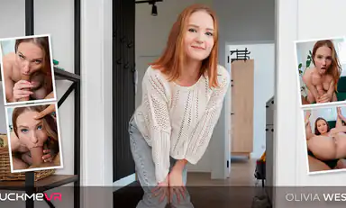 Adorable Ginger Olivia Westsun Has a Blast in Her First Porn Scene