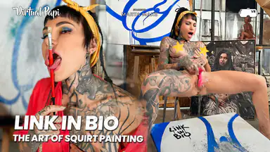 Link In Bio - The Art of Squirt Painting