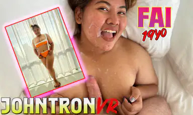 Fat Thai Maid Desperate for White Cum